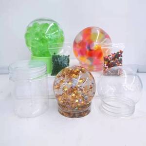 Kit de Reparación de Globos de Nieve de Plástico para Niños, 65mm 80mm, Globos de Nieve Vacíos, Juguetes Promocionales - Product Image 1