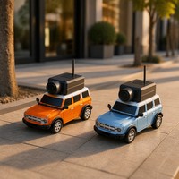Voiture RC de qualité hobby avec caméra, mini voiture RC 1:64, voiture télécommandée 2,4 GHz, caméra WiFi HD, 2 couleurs, cadeau pour garçons et enfants