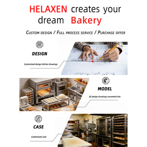 Horno Eléctrico Compacto HELAXEN Nuevo - Alta Productividad para Productos de Panadería (Pan, Pastelería, Tarta de Huevo) 220V Uso Comercial y Doméstico - Product Image 2