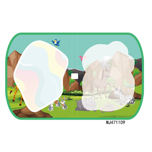 Libro Mágico de Dibujo con Agua Reutilizable para Educación Temprana, Set de Pintura Cognitiva para Niños de 2 a 4 Años - Product Image 1