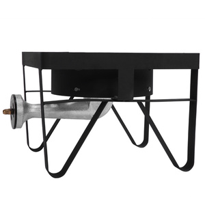 DB ZOKOP Réchaud de camping extérieur Ef41-54 20W BTU Diamètre de la tête 26cm 1.2m Tuyau en cuir 0-20psig Four haute pression - Product Image 4