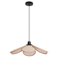 Vente en gros de lampes suspendues en forme de fleur Wabi Sabi, style nordique Japandi, pour la décoration intérieure de la maison, de la villa et du restaurant
