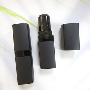 Factory Direct Classic Square Lipstick Tube Package Empty Plastic ABS Material Cosmetic Makeup Packaging with Custom Logo 4g - Product Image 1