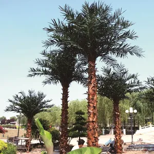 Çin fabrika sıcak satış lüks yüksek kalite yapay yeni Washington palmiye ağacı için bahçe peyzaj