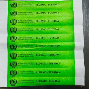 Pulseras Promocionales Desechables de Papel Tyvek PP, Resistentes al Agua, con Diseño de Arte Folclórico, para Eventos, Festivales, Piscinas - Product Image 2