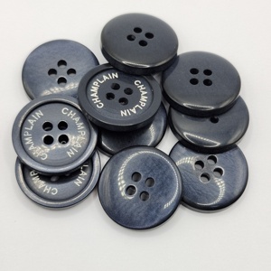 Tùy Chỉnh 32L 20Mm Thời Trang 4 Lỗ Tròn Phẳng Hiệu Lực Ngọc Trai Nhựa Nhựa Màu Hải Quân Nút Cho Áo Quần Áo - Product Image 4