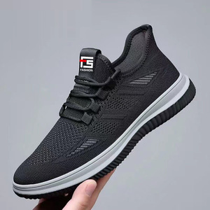 Flyweave new summer mesh breathable casual <b>shoes</b> with <b>soft</b> sole and anti-slip feature, simple and fashionable sports <b>shoes</b> - Product Image 5