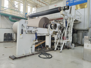 Giấy thải bột giấy thiết bị máy để làm các tông sóng giấy carton Crepe wrapper lót Kraft máy làm giấy - Product Image 4