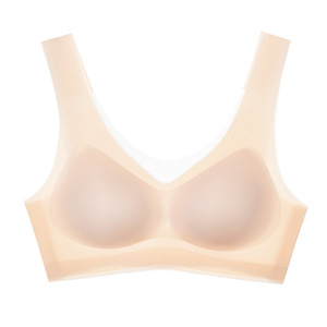 Sujetador Deportivo Personalizable para Mujer, Sin Costuras, Sin Varillas, para <span class=keywords><strong>Pecho</strong></span> <span class=keywords><strong>Grande</strong></span>, Copa 3/4, Diseño Sólido, Ajuste Cómodo, Talla <span class=keywords><strong>Grande</strong></span> - Product Image 6