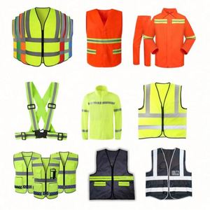 Design Custom Echanic Industrial <b>Construction</b> Worker Clothing Apparel <b>Jacket</b> High Visibility Reflective Safety Vest with logo - Product Image 6