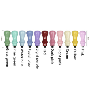 Macaron rétro antique scrapbooking <span class=keywords><strong>timbres</strong></span> tête d'étanchéité cire poignée de remplacement - Product Image 5