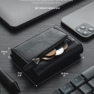 Porte-cartes en cuir anti-RFID personnalisé de qualité supérieure pour produits italiens en gros - Product Image 3