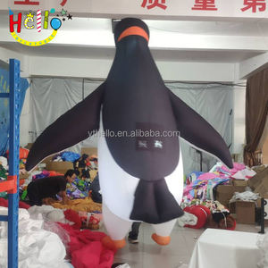 Enorme pingüino caminando pop up desfile inflable para disfraces - Product Image 4
