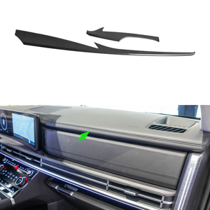 Pegatina de decoración de coche ABS para salpicadero, cubierta de moldura de Control medio, accesorios, Kit de carrocería para Hyundai <span class=keywords><strong>Santa</strong></span> <span class=keywords><strong>FE</strong></span> MX5 <span class=keywords><strong>2023</strong></span> - Product Image 2