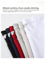 T-shirts tendance de haute qualité pour jeunes, coupe oversize, 220 GSM, protection solaire, vente en gros, personnalisables, 60% coton 40% polyester, col rond unisexe