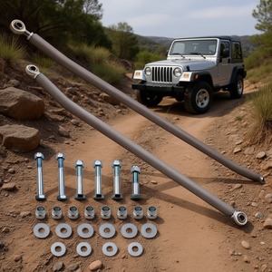 Kit de dirección cruzada D0100HADHHG de acero para Jeep Cherokee XJ Wrangler TJ LJ 1984-2006 - Product Image 2