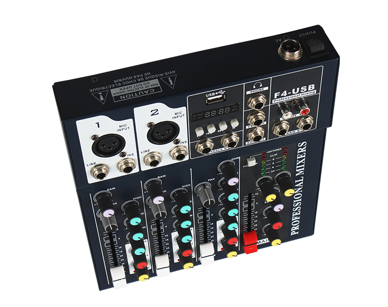 PHONIC AM642D USB オーディオミキサー Phonic AM642D USB Mixer at Gear4music
