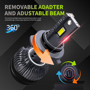 Venta caliente S8 faros LED de coche de alta calidad H4 H7 9005 HB3 9006 HB4 9012 HIR2 sistemas de iluminación automática 6000K Temperatura de Color - Product Image 3