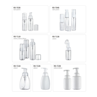 Botol Pompa Busa PET Putih 200ML 350ML Grosir untuk Sabun Cair, Sabun Mandi, Pembersih Wajah, Botol Busa Plastik