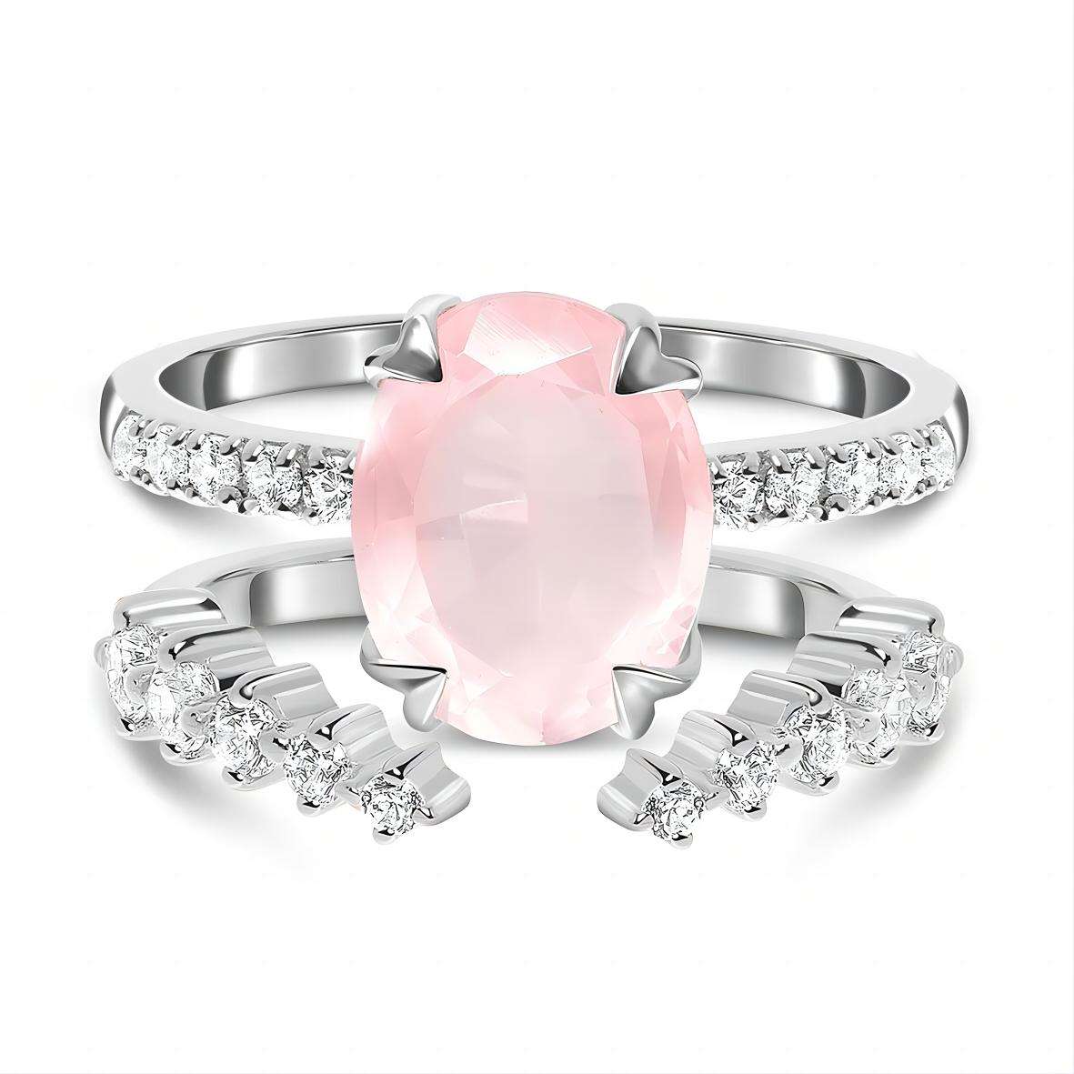 Rose Quartz-Rose Gold