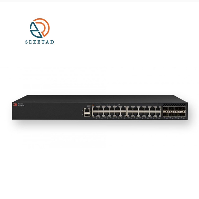 Brocade BR-G610 32GB FC SAN Switch with 8-24 Port Fiber Channel POE SNMP QoS Function