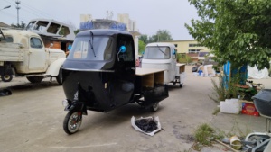 <span class=keywords><strong>Prix</strong></span> d'usine Piaggio Ape Food Truck Tricycle électrique Chariot de restauration mobile Chariot à glaces - Product Image 5