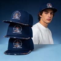 Gorra Unisex de 6 Paneles con Bordado, Visera Plana, Algodón de Alta Calidad, Estilo Deportivo Urbano, Diseño Común, Cierre a Presión