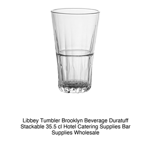Verre à boisson Brooklyn 35,5 cl Duratuff H 14 cm Ø 8,3 cm Empilable Libbey - Product Image 2
