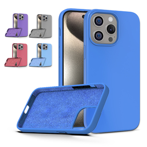 Custodia per telefono in Silicone liquido con protezione per obiettivo Set di custodie per telefono per IPhone 15 14 13 per Samsung Xiaomi Huawei Motorola <span class=keywords><strong>Tekno</strong></span> - Product Image 5