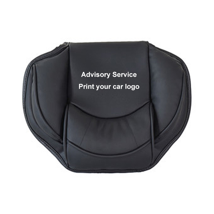 Подголовник автомобильного сиденья, подушка для шеи, опора для головы, Регулируемая U-образная подушка для автомобильного сна, Кожаная подушка для cadillac