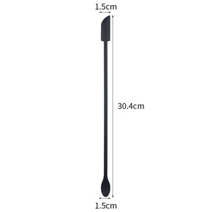 4 Pcs Gói <span class=keywords><strong>Silicone</strong></span> Món Tráng Miệng Màu Đen Công Cụ Chai Cleaner Kem Mứt Bơ Thìa <span class=keywords><strong>Scraper</strong></span> Chai <span class=keywords><strong>Scraper</strong></span> Nhà Bếp <span class=keywords><strong>Scraper</strong></span> - Product Image 4