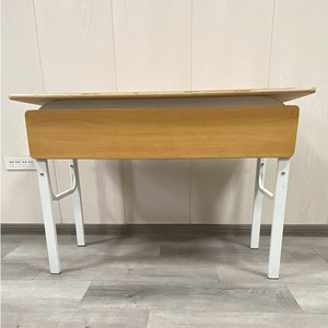Đồ nội thất trường học gỗ nhỏ và vừa của giáo viên Bàn học sinh nghiên cứu Bàn và ghế đặt - Product Image 2