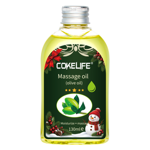 Huile de massage COKELIFE 130ml, parfum olive et lavande, huile corporelle hydratante naturelle à base de plantes pour spa et massage - Product Image 5