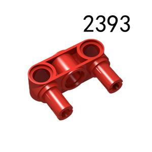 2393 Conector de Bisagra Vertical Compatible 3L, Pieza de Bloque de Construcción, Juguete Educativo de Construcción, Plástico ABS, 8-13 Años - Product Image 4