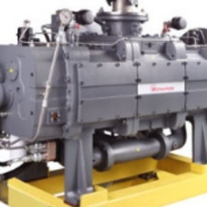 Compresseur industriel fixe à vis sans huile, refroidi par air, alimenté en courant alternatif, de type Edwards - Product Image 1