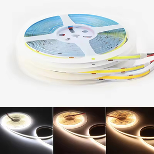 Tira de Luz LED COB Flexible Súper Brillante Blanco Cálido, Proveedores, 240/320/480 LED, Múltiples Opciones de Color, 12v 24v, 10m/rollo 5m/rollo - Product Image 3
