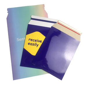 Sinh Thái Trắng Đen Nâu Kraft Giấy Stayflats Peel & Seal A4 Cuốn Sách Mailer Biểu Tượng Tùy Chỉnh Các Tông Sóng Bao Bì Phong Bì - Product Image 2