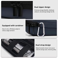 Maßgefertigte EVA-Hartschalen-Tasche mit Reißverschluss und Logo, Wasserdichtes EVA-Etui für Digitalaufnahmegeräte zur Täglichen Nutzung