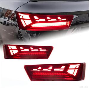 Feux arrière <span class=keywords><strong>Audi</strong></span> <span class=keywords><strong>Q7</strong></span> 2016-2019 : Modèle <span class=keywords><strong>dynamique</strong></span> à LED avec clignotants séquentiels, ajustement standard, référence OE 4m0941773 - Product Image 1