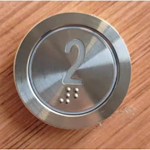 Good Selling Products Stainless Steel Frame Lift Button Elevator Parts Elevator Push Button