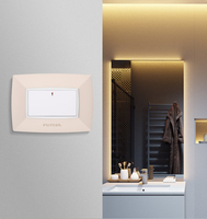 Futina Offre spéciale Interrupteurs muraux électriques 1 voie en acier inoxydable de type italien américain 16a 3 gangs