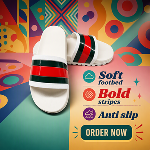 Factory Direct High Quality Men's Women's <strong>Outdoor</strong> <strong>Slippers</strong> for Summer <strong>Waterproof</strong> Barefoot with Durable PVC Rubber Insoles - Product Image 4