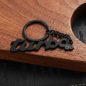 Tùy Chỉnh Biểu Tượng Kim Loại Từ 3D Tiếng Anh Màu Đen Thư Cube <span class=keywords><strong>Keychain</strong></span> Vòng Chìa Khóa - Product Image 5