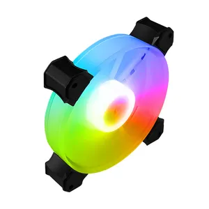 주문 로고 120mm 12v 5v 케이스 냉각기 냉각 컴퓨터 팬 120mm 냉각 rgb 팬