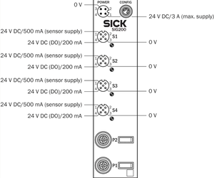 โมดูล IO-Link SICK Sig200-0A0412200 4 พอร์ต I/O 10-30VDC IP67 -40~55°C พร้อมเซิร์ฟเวอร์ในตัว สำหรับอุตสาหกรรม มีสินค้าในสต็อก - Product Image 4