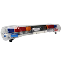 Bande lumineuse d'avertissement dégagement d'obstacles construction sauvetage médical urgence travail rafale lumières clignotantes longue rangée barre lumineuse