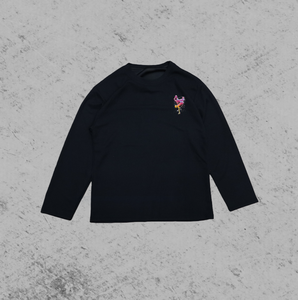 Camisetas de Manga Larga Tipo Waffle con Logotipo Personalizado, Impresión Digital, para Hombre, Corte Regular, 100% Algodón, Estilo Casual - Product Image 5