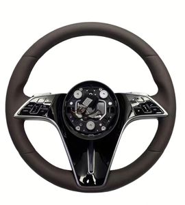 พวงมาลัยคาร์บอนไฟเบอร์ปรับแต่งเองได้สำหรับ Mercedes Benz A B C E S G W205 W213 C63 <span class=keywords><strong>CLA</strong></span> 180 AMG C300 GT GTR SUV - Product Image 2