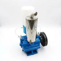 Nouvelle machine à traire électrique portable Bolu en fonte 220V avec pompe à vide, débit d'aspiration de 250 L/min, garantie 1 an pour vaches et chèvres