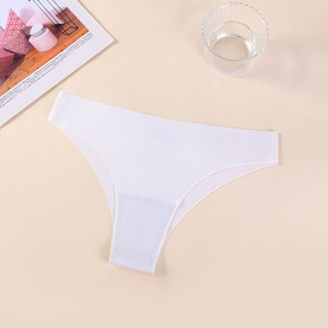 Shanhao da <span class=keywords><strong>donna</strong></span> slip sportivi senza cuciture a vita bassa Bikini con motivo solido <span class=keywords><strong>intimo</strong></span> da <span class=keywords><strong>donna</strong></span> con Logo in vita - Product Image 5